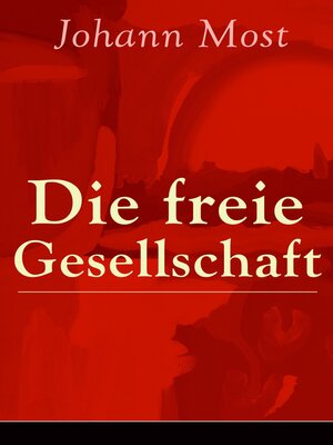 cover image of Die freie Gesellschaft